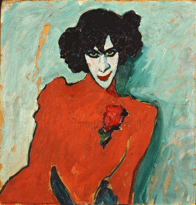 Porträt von Alexander Sakharoff von Alexej von Jawlensky