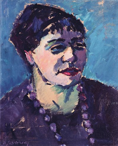 Porträt von Mrs. Epstein von Alexej von Jawlensky