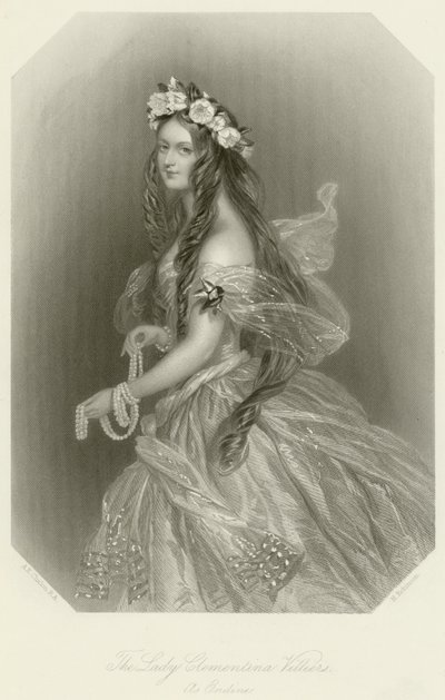 Lady Clementina Villiers von Alfred Edward Chalon
