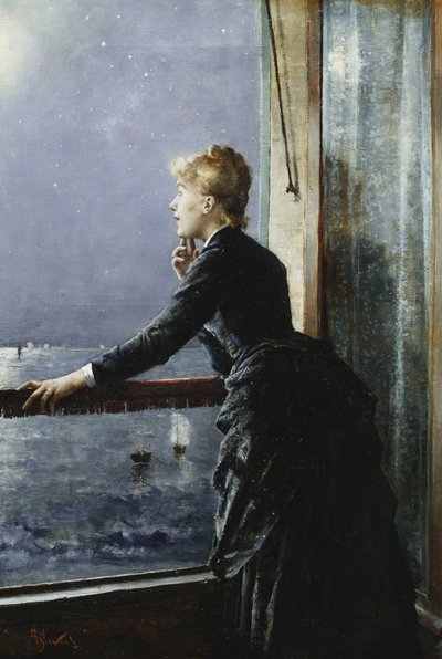 Die Milchstraße; La Voie Lactee von Alfred Emile Stevens
