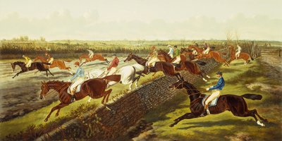 Ein Hindernisrennen von Alfred Frank de Prades