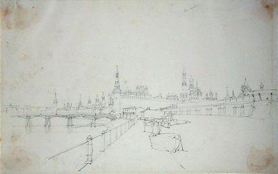 Moskau, 1827 von Alfred Gomersal Vickers