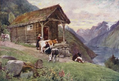 Ein norwegischer Fjord von Alfred Heaton Cooper