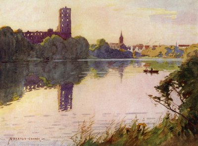 Dänemark: Schloss Koldinghus, Nordschleswig von Alfred Heaton Cooper
