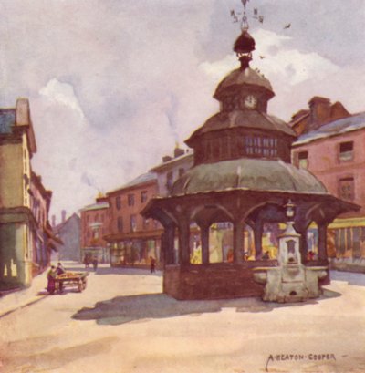 Marktkreuz, North Walsham, Norfolk von Alfred Heaton Cooper