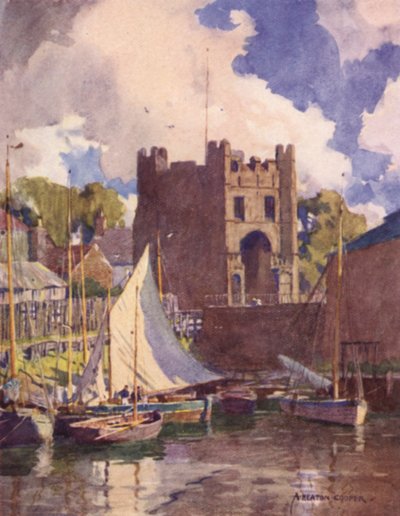 Das Südtor, Kings Lynn, Norfolk von Alfred Heaton Cooper