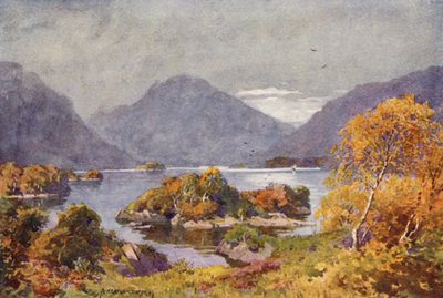 Der Obere See, Killarney von Alfred Heaton Cooper