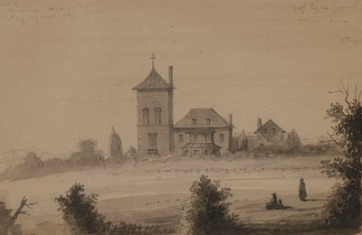 Landhaus von Reverdy Johnson von Alfred Jacob Miller