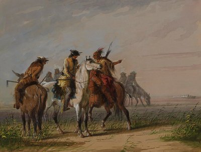 Das Indianer-Zertifikat von Alfred Jacob Miller