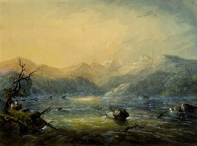 Der Bergstrom von Alfred Jacob Miller