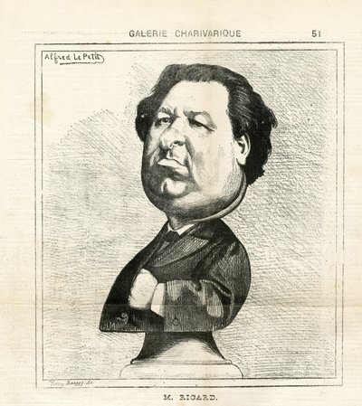 Illustration von Alfred Le Pete (1841-1909) in Le Charivari von Alfred Le Petit