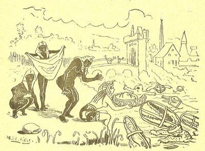 Illustration von Alfred Le Petit in Gros-Jean und sein Pfarrer von Alfred Le Petit