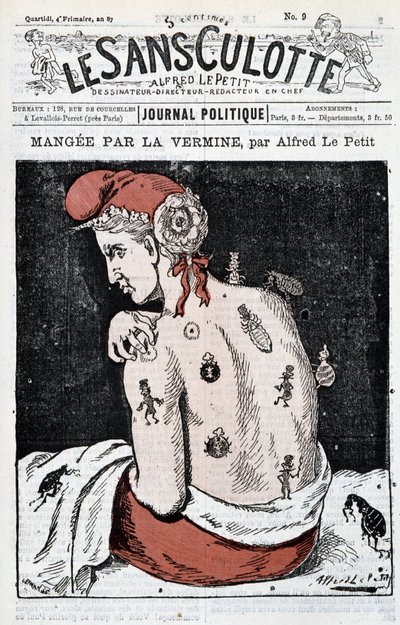Marianne von Ungeziefer gefressen von Alfred Le Petit