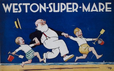 Weston-Super-Mare von Alfred Leete