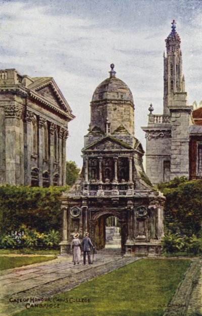 Cambridge: Gate of Honour, Caius College von Alfred Robert Quinton