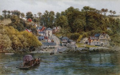 Fowey, Bodinnick Fähre von Alfred Robert Quinton