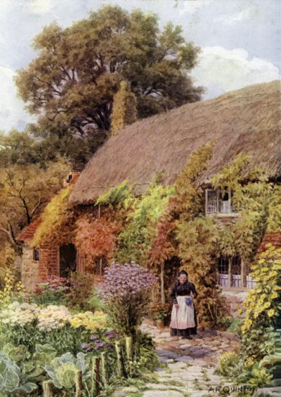 Omas Hütte, Henley Common, in der Nähe von Midhurst, Sussex von Alfred Robert Quinton