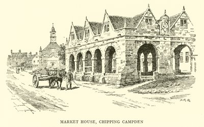 Markthaus, Chipping Campden von Alfred Robert Quinton
