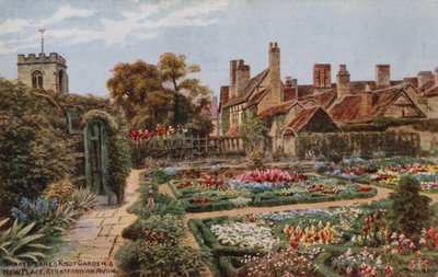Shakespeares Knotengarten, New Place, Stratford-upon-Avon von Alfred Robert Quinton