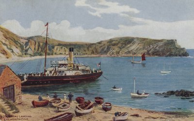 Dampferanlegestelle, Lulworth Cove von Alfred Robert Quinton