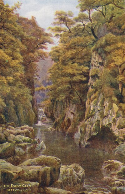 Das Feental, Bettws-Y-Coed von Alfred Robert Quinton