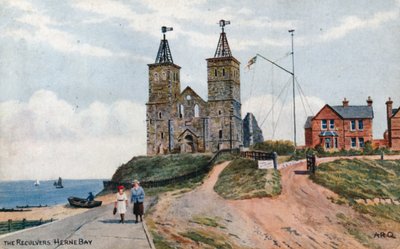 Die Reculvers, Herne Bay von Alfred Robert Quinton