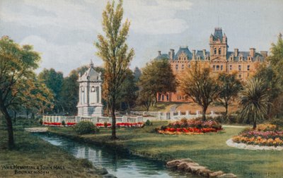 Kriegsdenkmal und Rathaus, Bournemouth von Alfred Robert Quinton