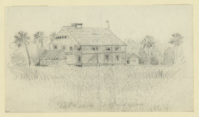 Steuerhaus des St. Johns River von Alfred Rudolph Waud