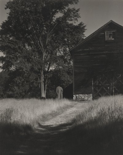 Scheune, Lake George von Alfred Stieglitz