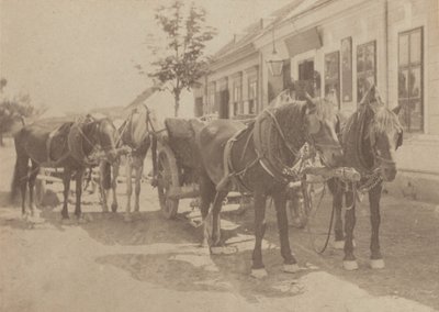 Vor der Taverne von Alfred Stieglitz