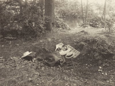 Emmy Obermeyer, Tea Island, Lake George von Alfred Stieglitz