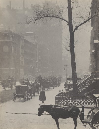 Fifth Avenue - 30th Street von Alfred Stieglitz