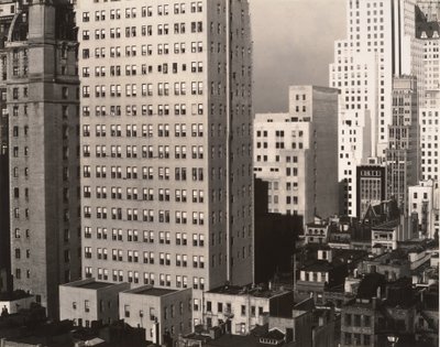 Von meinem Fenster bei An American Place, Norden von Alfred Stieglitz