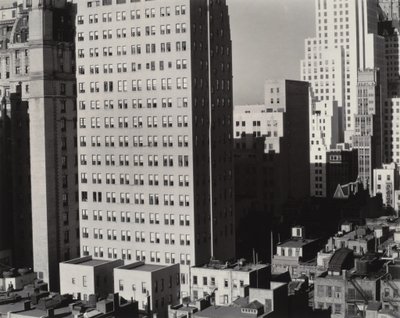Von meinem Fenster bei An American Place, Norden von Alfred Stieglitz