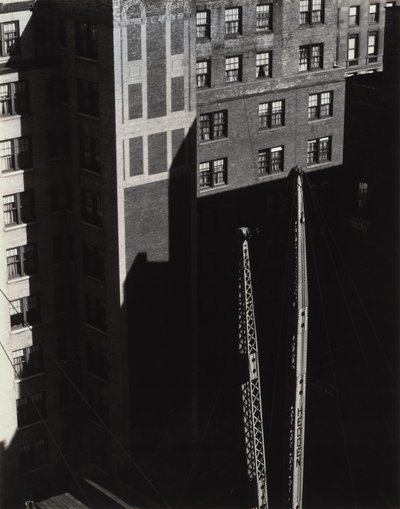 Von meinem Fenster bei An American Place, Norden von Alfred Stieglitz