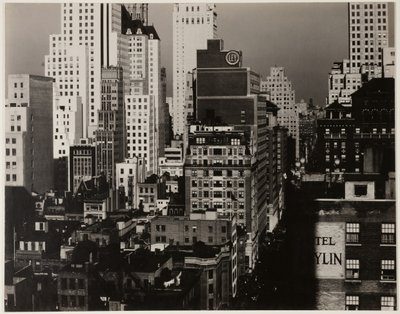 Von meinem Fenster bei An American Place, Norden von Alfred Stieglitz