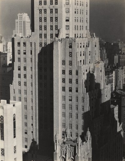 Von meinem Fenster im Shelton, Norden von Alfred Stieglitz