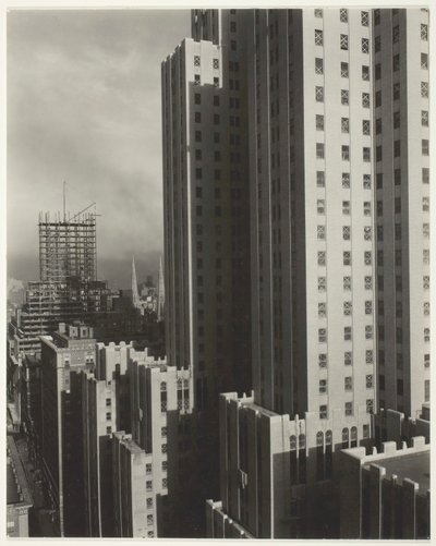Von meinem Fenster im Shelton, Westen, 1931 von Alfred Stieglitz