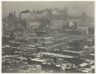 Aus Zimmer "3003" - Das Shelton, New York, Blick nach Nordosten von Alfred Stieglitz