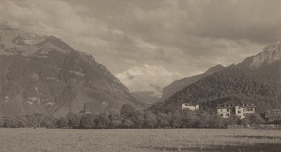 Vom Höheweg, Interlaken von Alfred Stieglitz
