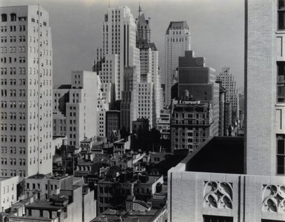 New York von An American Place von Alfred Stieglitz