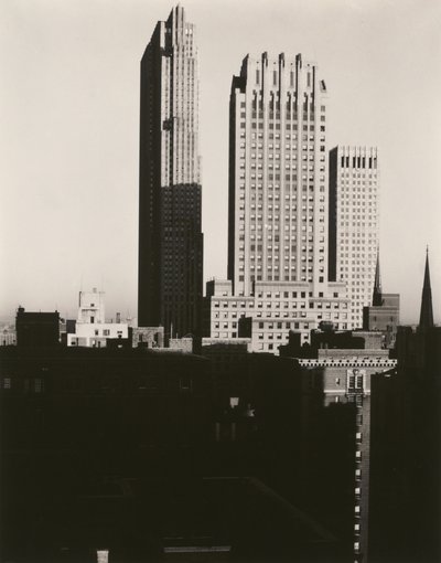 New York vom Shelton aus von Alfred Stieglitz