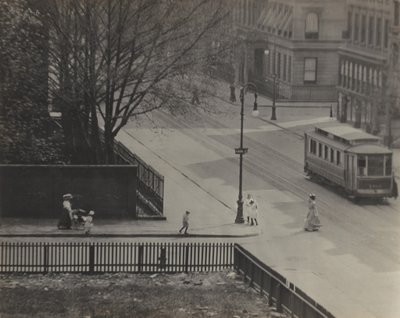 Sonntagnachmittag—Von meinem Fenster, 1111 Madison Avenue, Blick nach Süden von Alfred Stieglitz