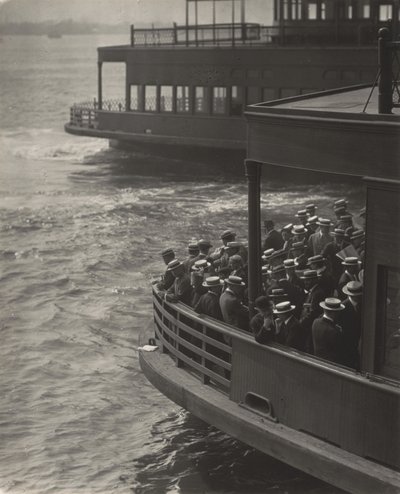 Die Fähre von Alfred Stieglitz