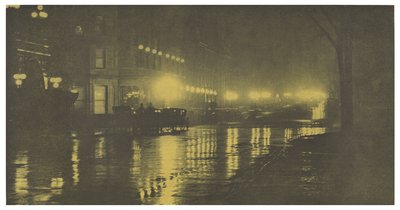 Der Glanz der Nacht - New York von Alfred Stieglitz