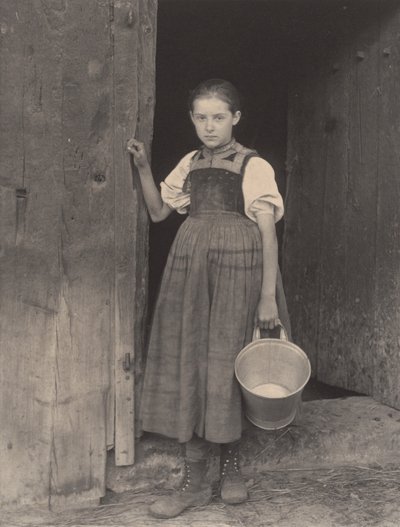 Die kleine Milchmagd von Alfred Stieglitz