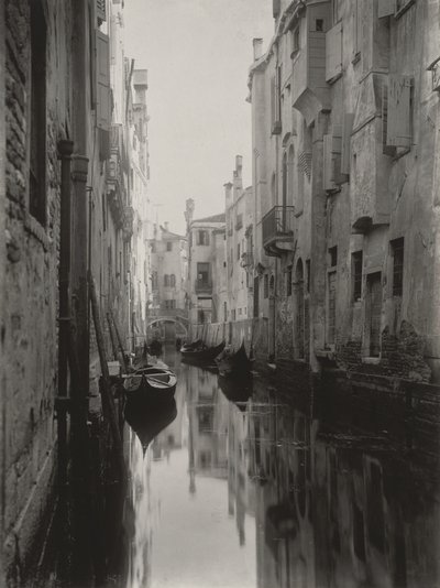 Venezianischer Kanal von Alfred Stieglitz