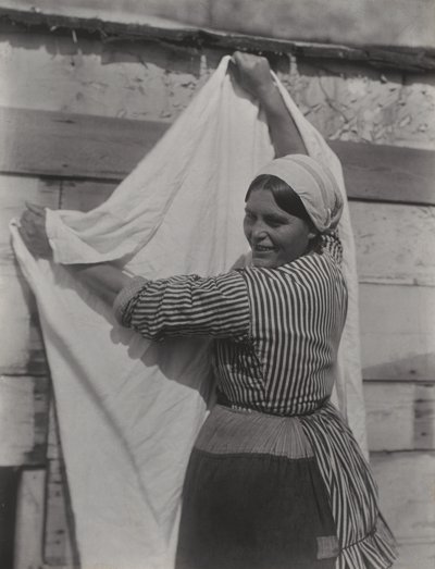 Waschtag, Katwyk von Alfred Stieglitz