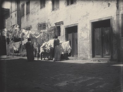 Waschtag, Venedig von Alfred Stieglitz
