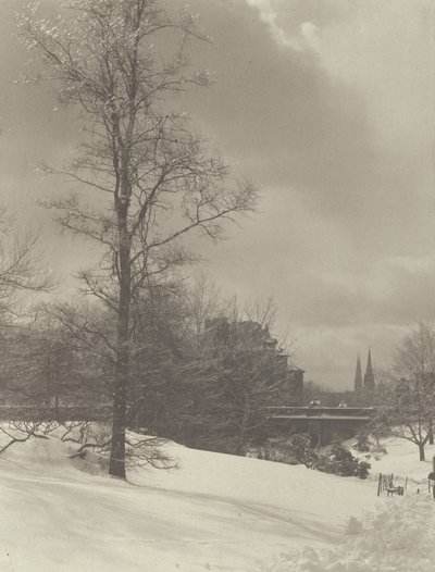 Winter (Central Park) von Alfred Stieglitz